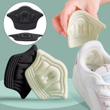 Maxbell 2x Comfort Heel Cushion Pads Adjustable Soft for Shoes Too Big Women and Men Black 5mm