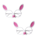 Maxbell 2x Bunny Glasses Eyewear Party Costume Halloween Fancy Dress Decoration