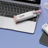 Maxbell Earphone Cleaning Pen, Soft Microfiber Brush Dust Removal Brush for Earplug Blue