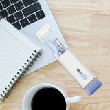 Maxbell Earphone Cleaning Pen, Soft Microfiber Brush Dust Removal Brush for Earplug Blue