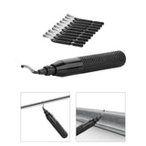Maxbell Deburring Tool Kit with BS1010 Deburring Blade 3D Printing Black