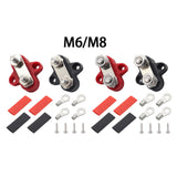 Maxbell Dual Stud Power and Ground Junction Fits for Car RV Boat M8