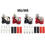 Maxbell Dual Stud Power and Ground Junction Fits for Car RV Boat M8