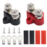 Maxbell Dual Stud Power and Ground Junction Fits for Car RV Boat M8