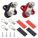 Maxbell Dual Stud Power and Ground Junction Fits for Car RV Boat M8