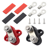 Maxbell Dual Stud Power and Ground Junction Fits for Car RV Boat M8