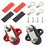Maxbell Dual Stud Power and Ground Junction Fits for Car RV Boat M6
