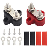 Maxbell Dual Stud Power and Ground Junction Fits for Car RV Boat M6