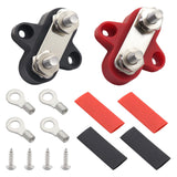 Maxbell Dual Stud Power and Ground Junction Fits for Car RV Boat M6