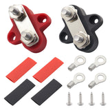 Maxbell Dual Stud Power and Ground Junction Fits for Car RV Boat M6