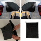 Maxbell Charger Port Cover Electric Cars Car Charging Accessories Weather Protection Square Shape Black