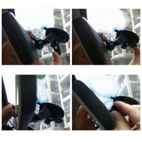 Maxbell Rear Mirror Car Interior Mirror Large View for Car SUV Black