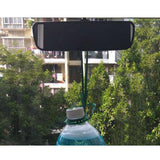 Maxbell Rear Mirror Car Interior Mirror Large View for Car SUV Black