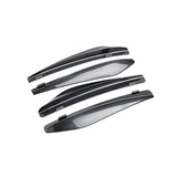 Maxbell Car Invisible Flaps Flasp ABS Fits for No Drilling Required Silver Gray