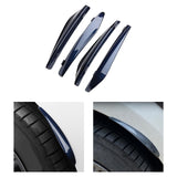 Maxbell Car Invisible Flaps Flasp ABS Fits for No Drilling Required Blue