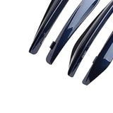 Maxbell Car Invisible Flaps Flasp ABS Fits for No Drilling Required Blue