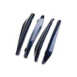 Maxbell Car Invisible Flaps Flasp ABS Fits for No Drilling Required Blue