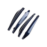 Maxbell Car Invisible Flaps Flasp ABS Fits for No Drilling Required Blue