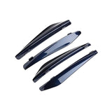 Maxbell Car Invisible Flaps Flasp ABS Fits for No Drilling Required Blue