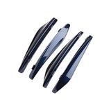 Maxbell Car Invisible Flaps Flasp ABS Fits for No Drilling Required Blue