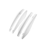 Maxbell Car Invisible Flaps Flasp ABS Fits for No Drilling Required White