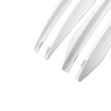 Maxbell Car Invisible Flaps Flasp ABS Fits for No Drilling Required White