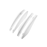 Maxbell Car Invisible Flaps Flasp ABS Fits for No Drilling Required White