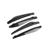 Maxbell Car Invisible Flaps Flasp ABS Fits for No Drilling Required Carbon Fiber