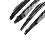 Maxbell Car Invisible Flaps Flasp ABS Fits for No Drilling Required Carbon Fiber