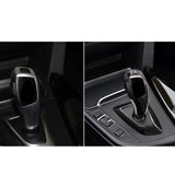 Maxbell 3Pcs gear Shift Knob Covers Trim for BMW F30 F31 3 GT F34