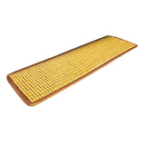 Maxbell Car Seat Cushion Portable Non Slip Breathable Chair Pad for Truck Yellow 42cmx133cm