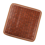 Maxbell Car Seat Cushion Portable Non Slip Breathable Chair Pad for Truck Coffee 45cmx45cm