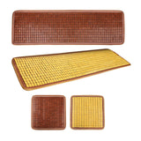 Maxbell Car Seat Cushion Portable Non Slip Breathable Chair Pad for Truck Coffee 45cmx45cm