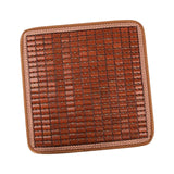 Maxbell Car Seat Cushion Portable Non Slip Breathable Chair Pad for Truck Coffee 45cmx45cm