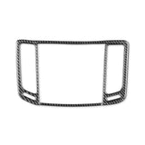 Maxbell 2Pcs Center Air Vent Trim Sequins Frame for G37 2010-2013 Automobile