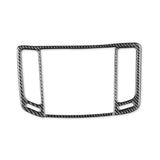Maxbell 2Pcs Center Air Vent Trim Sequins Frame for G37 2010-2013 Automobile
