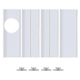 Maxbell 4Pcs Universal Portable AC Kit Sealing Air Conditioning Window  Width 16cm