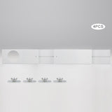 Maxbell 4Pcs Universal Portable AC Kit Sealing Air Conditioning Window  Width 16cm