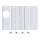 Maxbell 4Pcs Universal Portable AC Kit Sealing Air Conditioning Window  Width 16cm