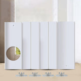 Maxbell 4Pcs Universal Portable AC Kit Sealing Air Conditioning Window  Width 16cm