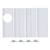 Maxbell 4Pcs Universal Portable AC Kit Sealing Air Conditioning Window  Width 16cm
