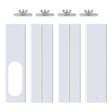 Maxbell 4Pcs Universal Portable AC Kit Sealing Air Conditioning Window  Width 10cm