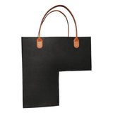 Maxbell Stair Organizer Basket Felt for Wooden Stairs Staircase Carpeted black