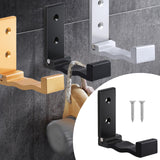 Maxbell Wall Hooks Adhesive Hanging Tiles Home Hat Doors Folding Coat Hook Black