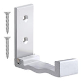 Maxbell Wall Hooks Adhesive Hanging Tiles Home Hat Doors Folding Coat Hook Silver