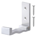 Maxbell Wall Hooks Adhesive Hanging Tiles Home Hat Doors Folding Coat Hook Silver