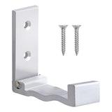 Maxbell Wall Hooks Adhesive Hanging Tiles Home Hat Doors Folding Coat Hook Silver