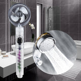 Maxbell Shower Nozzle Adjustable Ball Joint Rainfall Shower Nozzle Home Shower Silver