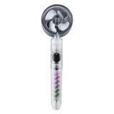Maxbell Shower Nozzle Adjustable Ball Joint Rainfall Shower Nozzle Home Shower Silver