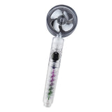 Maxbell Shower Nozzle Adjustable Ball Joint Rainfall Shower Nozzle Home Shower Silver